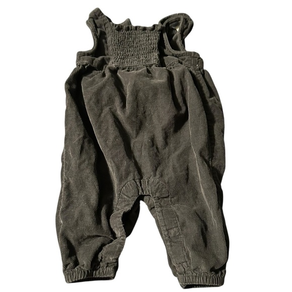 Old Navy Kids Corduroy Overalls - Charcoal - Picture 1 of 3